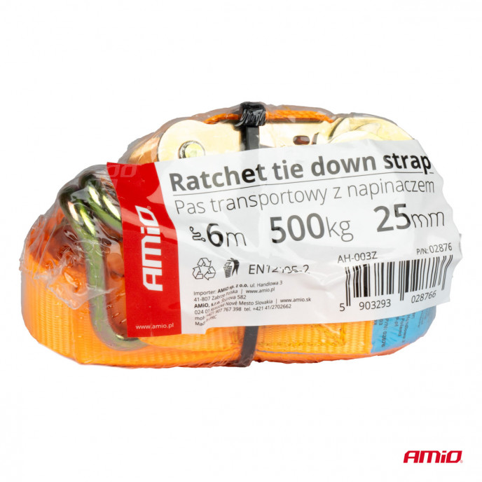 Ratel spanband 500kg 25mm 6m BELT-08