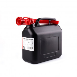 AMiO Kunststof jerrycan 5L, zwart AMiO-02887