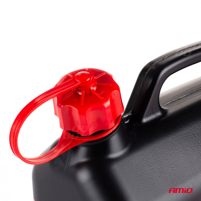 AMiO Kunststof jerrycan 5L, zwart AMiO-02887