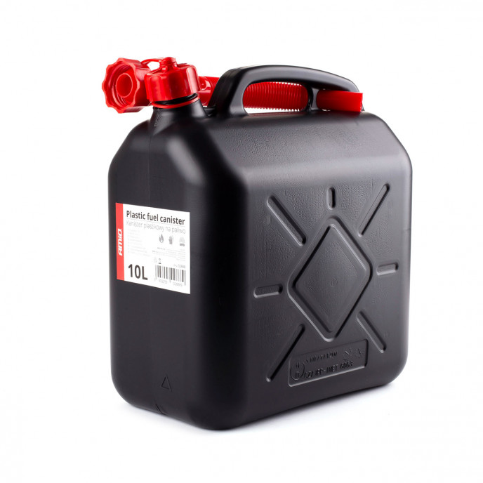 AMiO Kunststof jerrycan 10L, zwart AMiO-02888