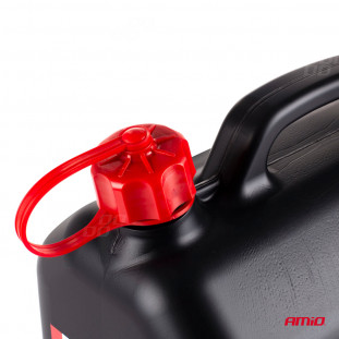 AMiO Kunststof jerrycan 10L, zwart AMiO-02888