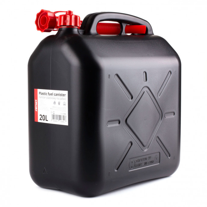 AMiO Kunststof jerrycan 20L, zwart