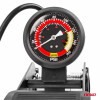 HQ Ø55mm voetpomp met enkele zuiger met manometer en adapters PU06