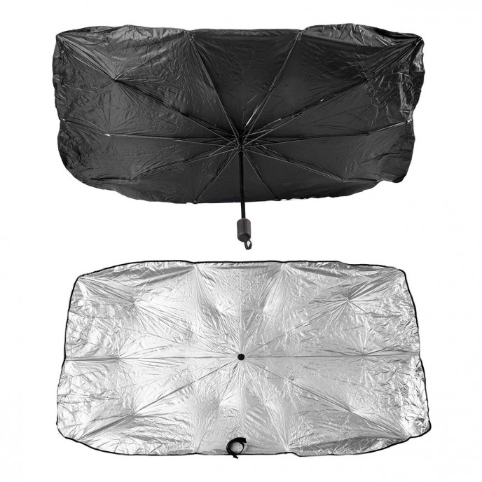 Opvouwbare Auto voorruit zonnescherm paraplu 140x79cm