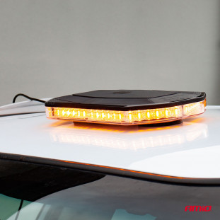 MAGNETISCHE MINI-lichtbalk WLB78 293x171mm R65 R10 48LED 12/24V IP56 AMIO-02920