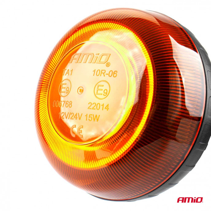 LED Waarschuwingslamp R65 R10 12V 24V W21SB AMIO-02923