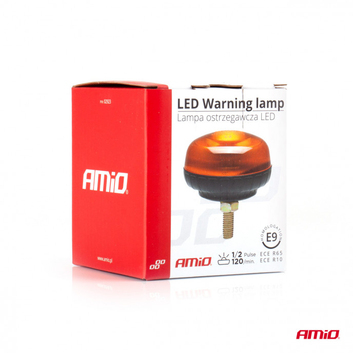 LED Waarschuwingslamp R65 R10 12V 24V W21SB AMIO-02923