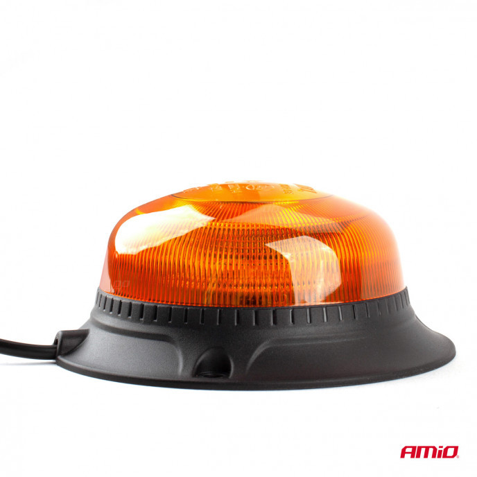 LED Waarschuwingslamp W21m Magnetisch / 3 schroeven R65 R10 18LED 12/24V IP56 AMIO-02925
