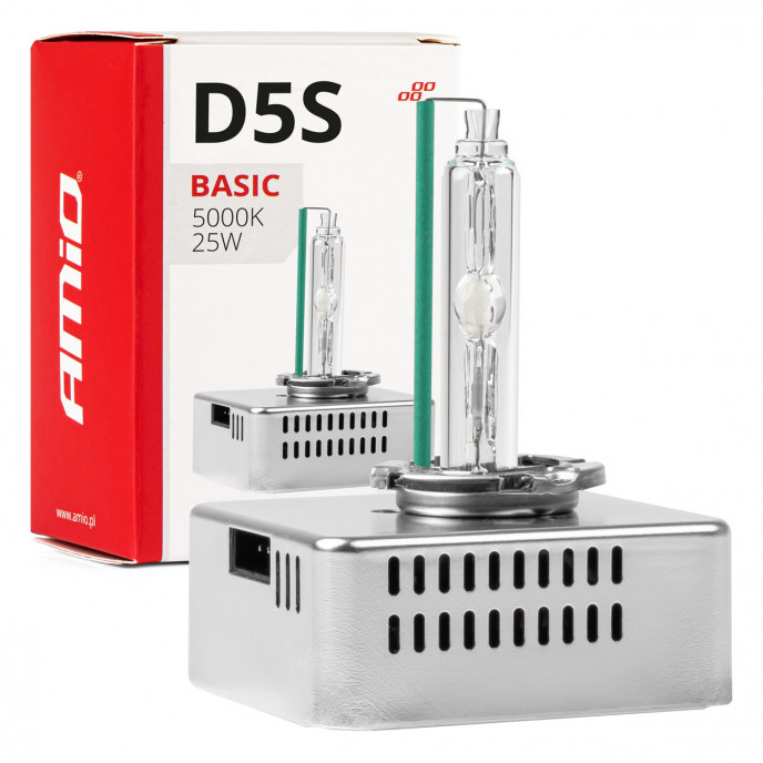 Xenon lamp type D5S 35W 5000K AMiO BASIC