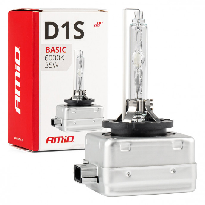 Xenon lamp type D1S 35W 6000K AMiO BASIC