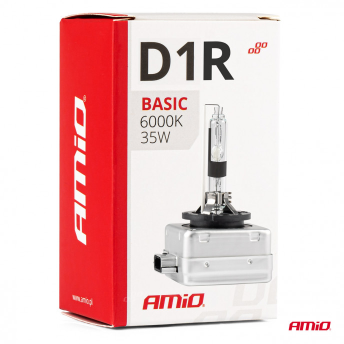 Xenon lamp type D1R 35W 6000K AMiO BASIC