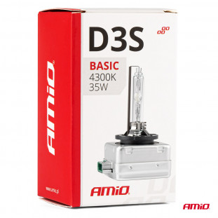 Xenon lamp type D3S 35W 4300K AMiO BASIC