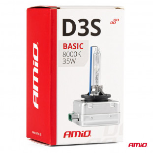 Xenon lamp type D3S 35W 8000K AMiO BASIC