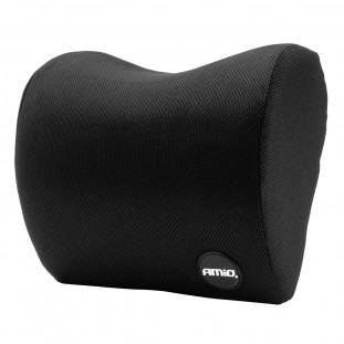 Autostoel hoofdsteun met MEMORY foam Zwart CSH-04 AMIO-02960