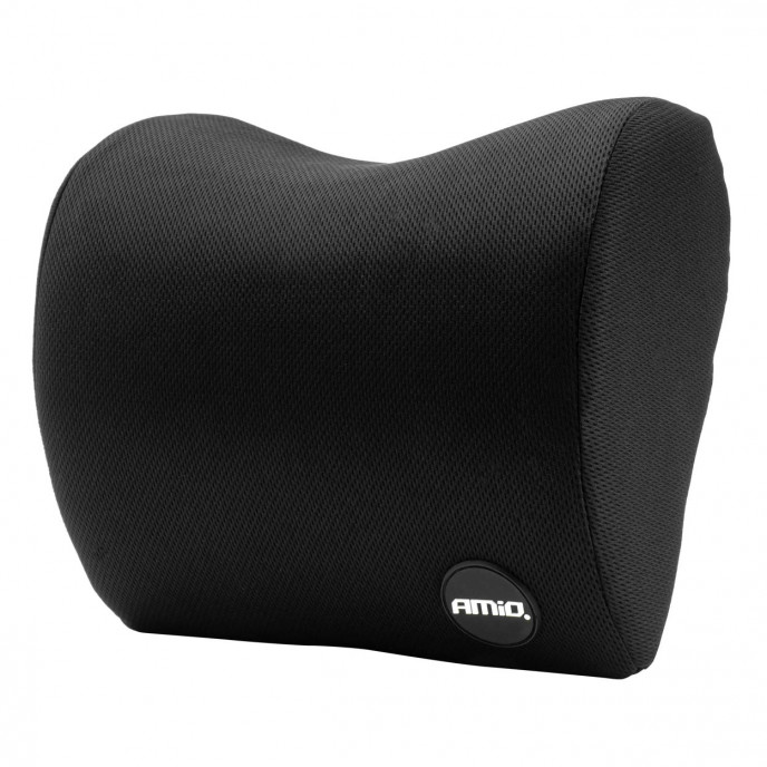 Autostoel hoofdsteun met MEMORY foam Zwart CSH-04 AMIO-02960