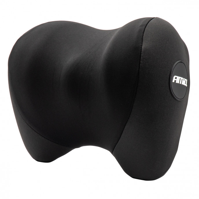 Autostoel hoofdsteun met MEMORY foam Zwart CSH-05 AMIO-02961