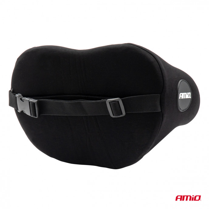 Autostoel hoofdsteun met MEMORY foam Zwart CSH-06 AMIO-02962