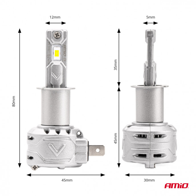 LED-koplampen X2-serie H3 AMiO-02971