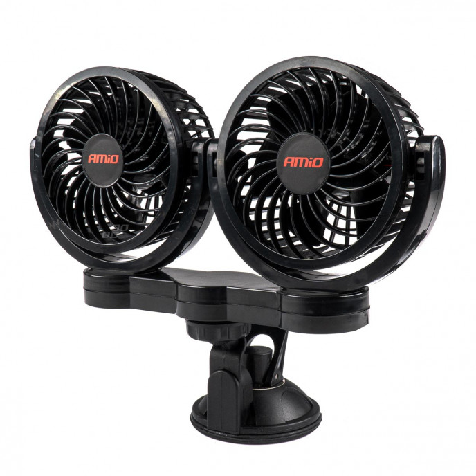 Autoventilator met zuigkracht 2x4