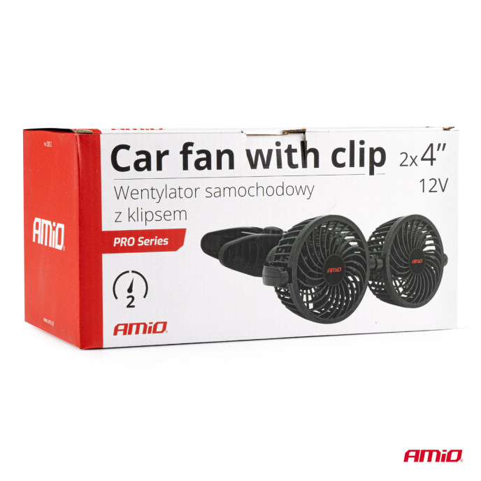 Autoventilator met clip 2x4