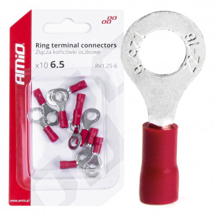 Ring kabelschoenen 1.25-6 10 stuks diameter 6.5mm2 eco