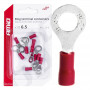 Ring kabelschoenen 1.25-6 10 stuks diameter 6.5mm2 eco