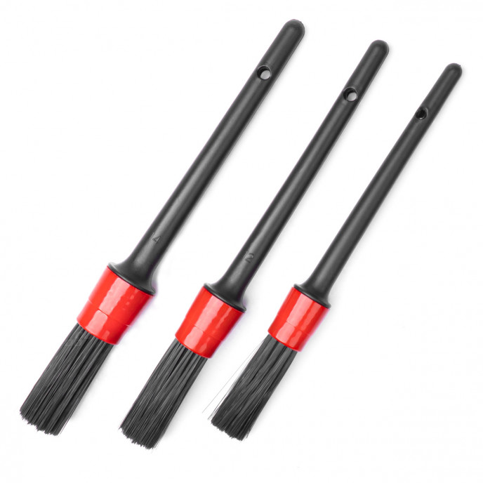Auto detaillering borstelset 3-delig