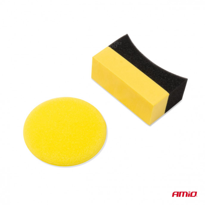 Auto detailing mix borstel, spons en microvezel set 14-delig