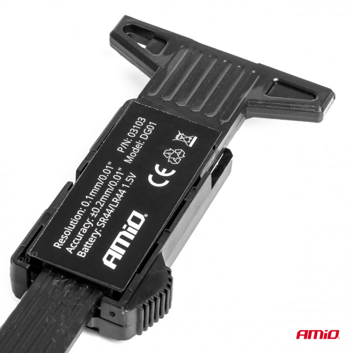 Digitale profieldieptemeter AMiO-03103