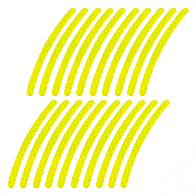 Reflecterende stickers voor autowielen 20st