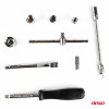 1/4 Sleutel dop reparatie gereedschap set doos 46-delig