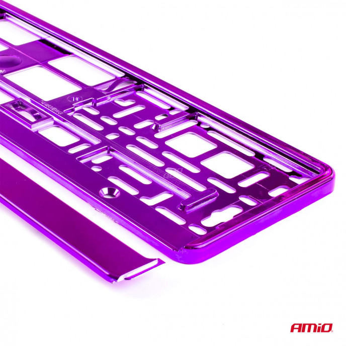 Kentekenplaat Frame - violet metalic