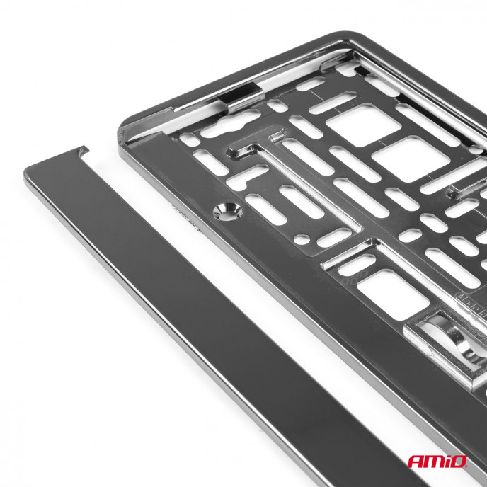 Kentekenplaat Frame - GRAPHITE metalic