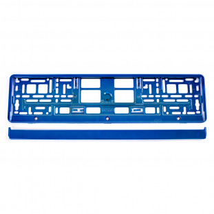 Kentekenplaat Frame - Blauw metalic