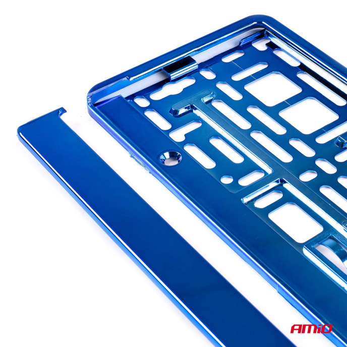 Kentekenplaat Frame - Blauw metalic