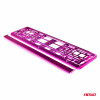 Kentekenplaat Frame - Roze metalic