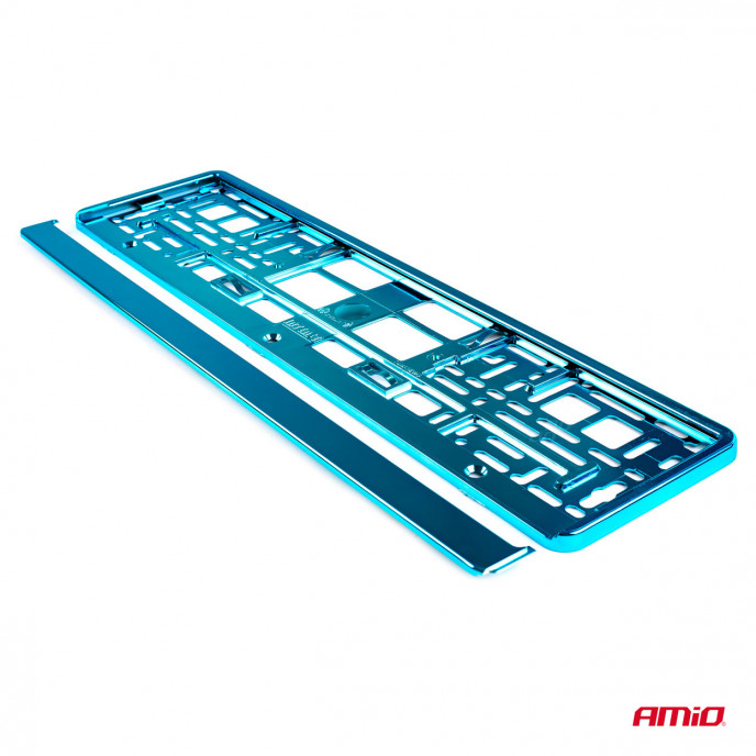 Kentekenplaat Frame - Turquoise metalic