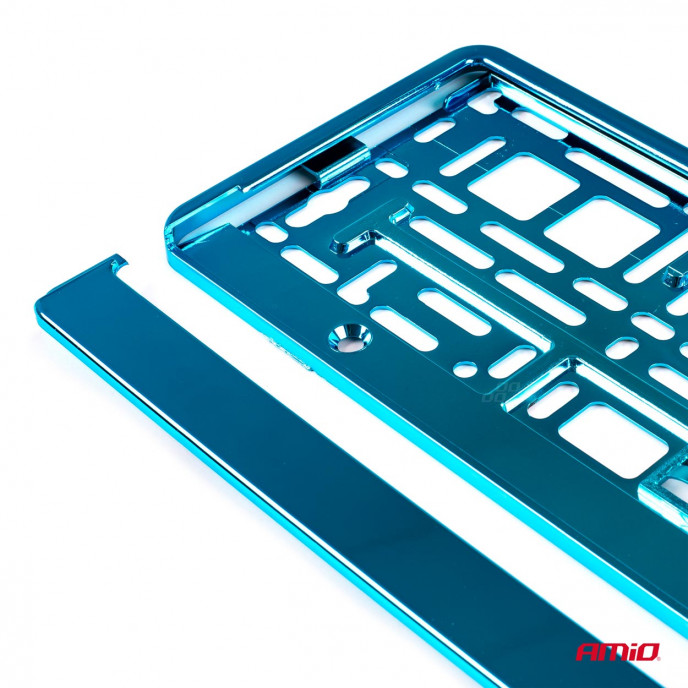 Kentekenplaat Frame - Turquoise metalic