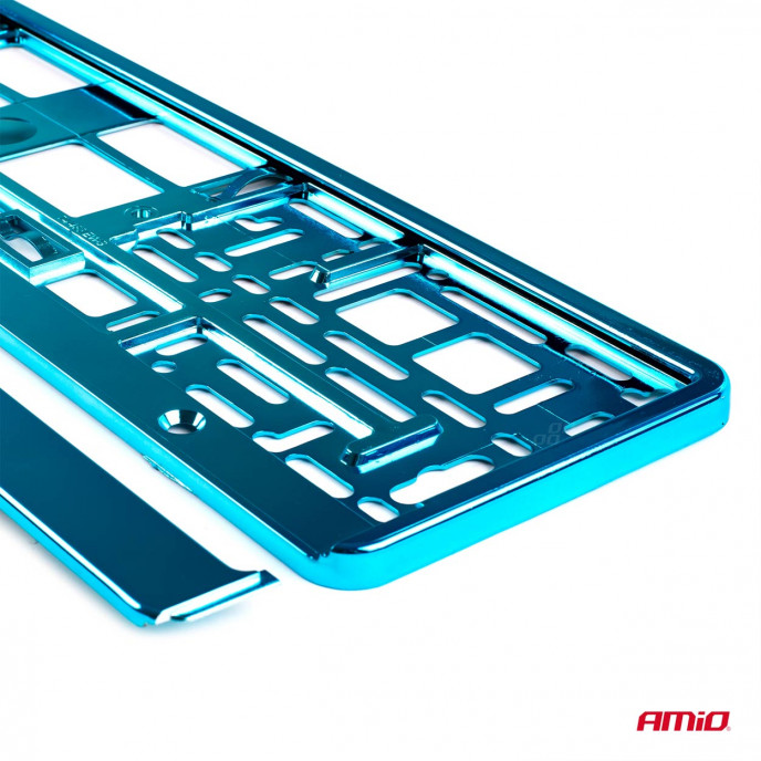 Kentekenplaat Frame - Turquoise metalic