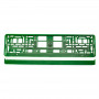 Kentekenplaat Frame - Groen metalic