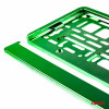 Kentekenplaat Frame - Groen metalic