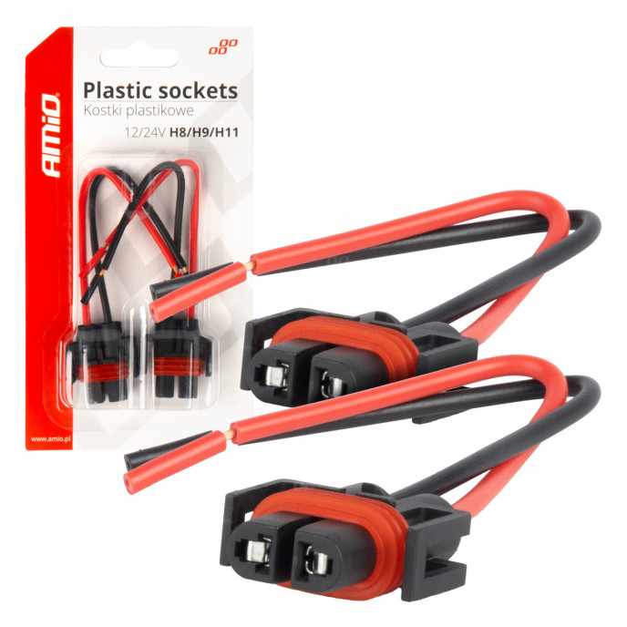 Keramische doppen 2 stuks H8/H9/H11