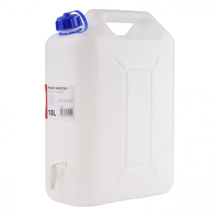 Waterkan met kraan 10L kunststof AMIO-03202
