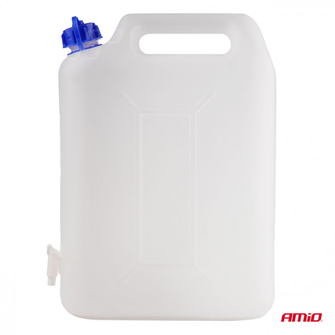 Waterkan met kraan 20L kunststof AMIO-03204