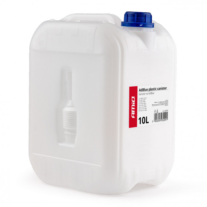Kunststof blik AdBlue water 10L AMIO-03209