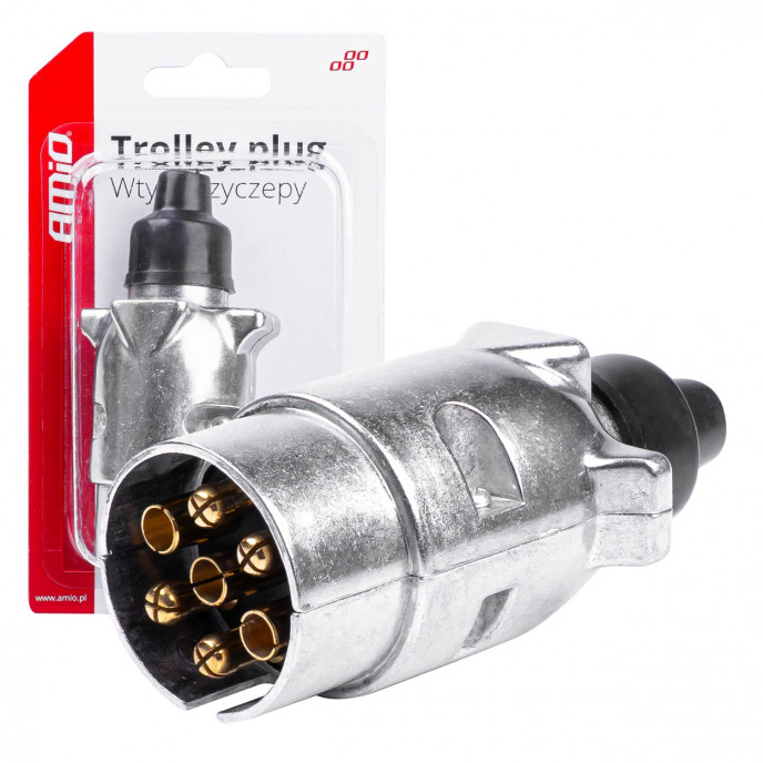 Aanhanger stekker 7PIN ALU