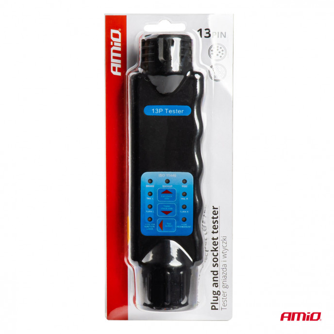 Stekker- en stopcontacttester 13PIN