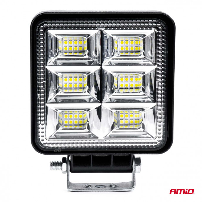 Werklamp AWL37 48 LED Spotlight 9-36V, afm.: 110x110x35mm