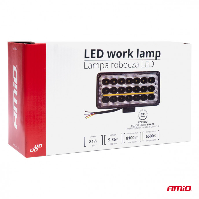 Werklamp AWL43 27 LED FLOOD 9-36V