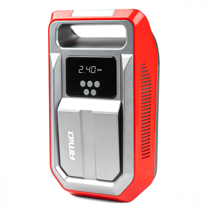 Auto Luchtcompressor met digitale manometer en LED-licht 12V ACOMP-18